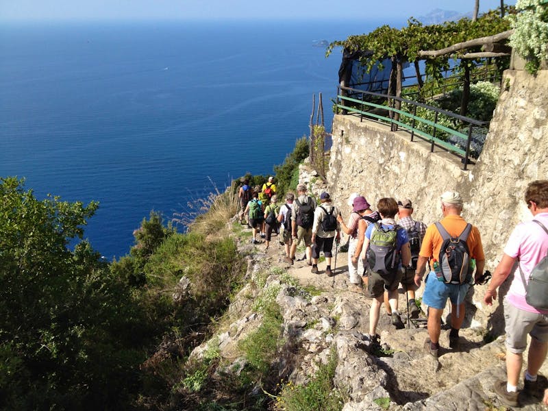 Wanderung auf dem Götterweg - ©Patrick Fritzsche