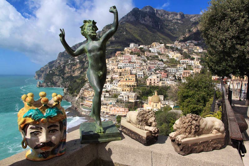 Blick auf Positano - ©Dr. Uwe Lorenz