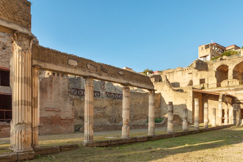 Herculaneum - Ruine eines Palastes - ©dimamoroz - stock.adobe.com