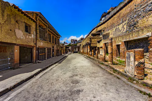 Herculaneum - antike Straße &ndash; &copy; WitR - stock.adobe.com