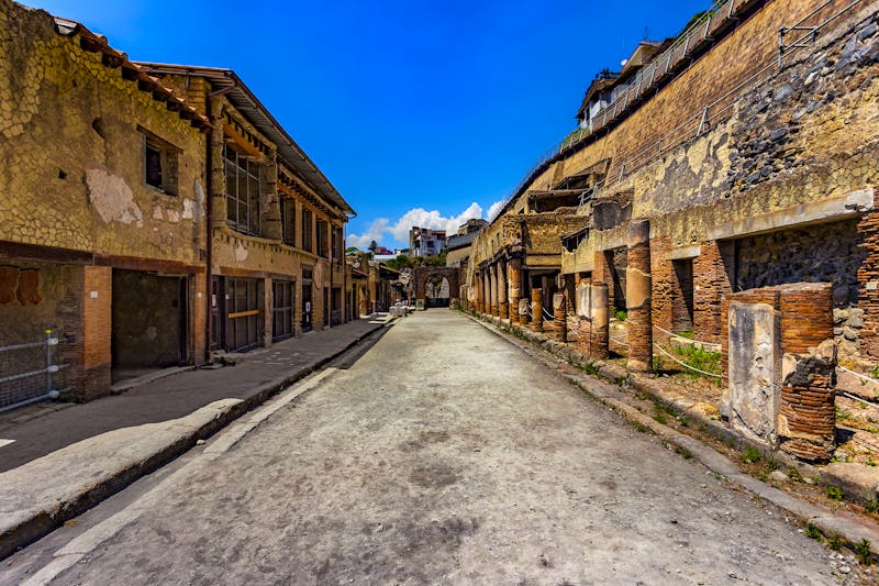 Herculaneum - antike Straße - ©WitR - stock.adobe.com