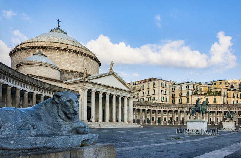 Neapel - Church San Francesco di Paola on Piazza del Plebiscito - ©Enrico Della Pietra - stock.adobe.com