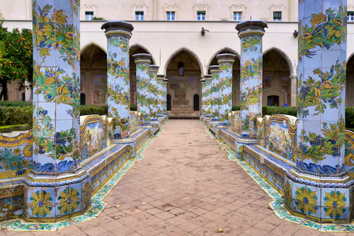 Naples - Santa Chiara Basilica Church &ndash; &copy; Marco Brivio - stock.adobe.com