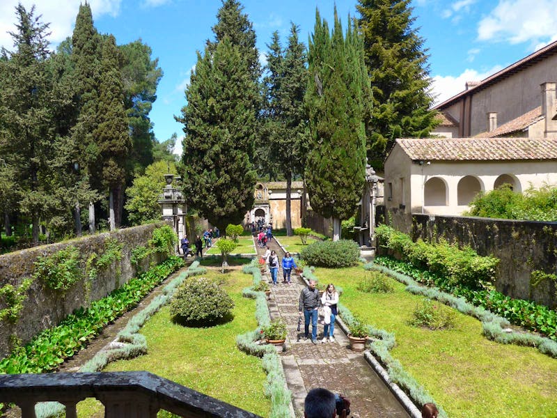 Kartause von Padula - Garten zur Wohnung des Priors - ©Ria Heilmann