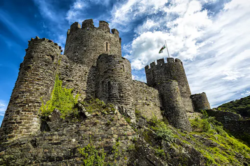 Conwy Castle. 13th century Conwy Castle, North Wales, United Kin &ndash; &copy; ©Fulcanelli - stock.adobe.com