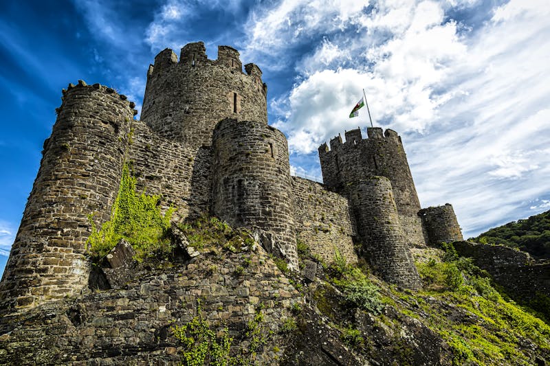 Conwy Castle. 13th century Conwy Castle, North Wales, United Kin - &copy;©Fulcanelli - stock.adobe.com