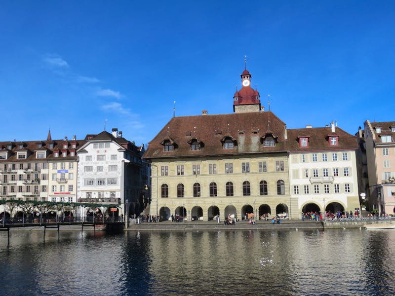Luzern - Blick zum Rathaus - ©Annette Weise