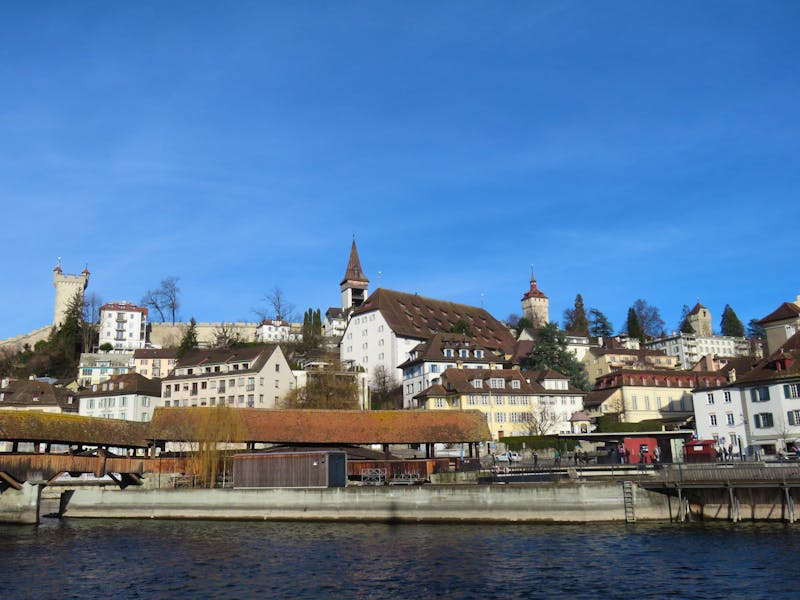 Luzern - Blick zur Museeggmauer - &copy;Annette Weise