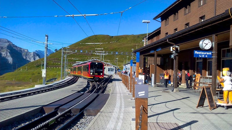 Auf der Kleinen Scheidegg - ©Gisela Gerlach