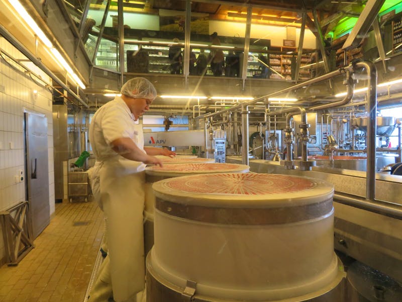 Besuch in der Emmentaler Schaukäserei - ©Annette Weise