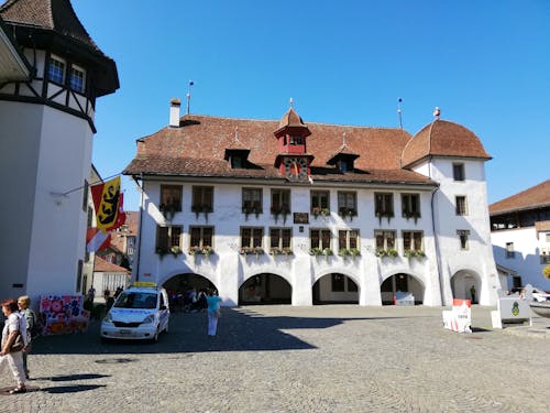 Thun, Rathausplatz &ndash; &copy; Gisela Gerlach