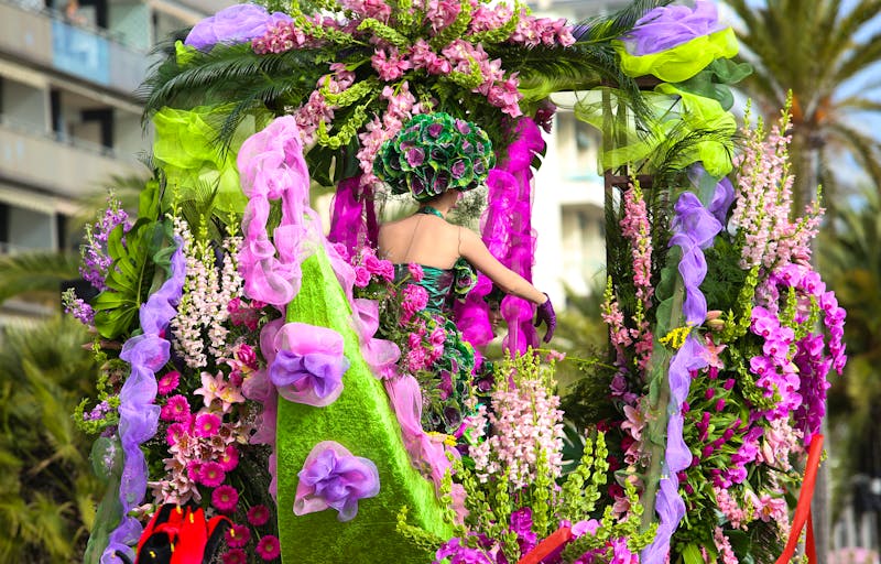 Der Blumenkorso im Karneval von Nizza - ©litchi cyril - stock.adobe.com