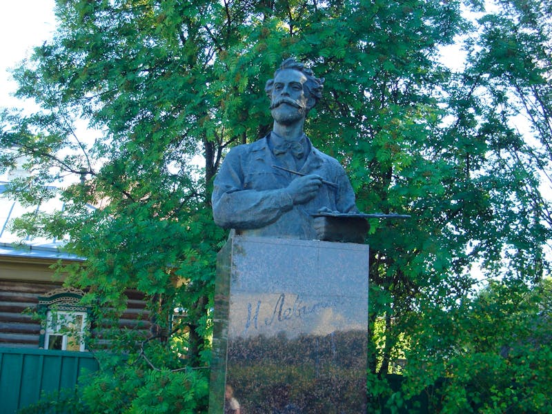 Das Lewitan-Denkmal in Pljos - ©Inge Bily - Eberhardt TRAVEL