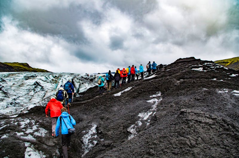 Gletscherwanderung am Solheimajökull im Süden von Island - ©Roger Günther für Eberhardt TRAVEL GmbH