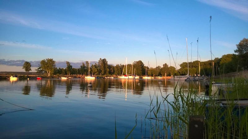 Der Vänern am Hafen von Vänersborg - ©Dorothea Baumert