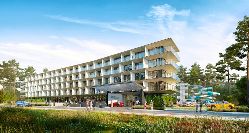Außenansicht Radisson Resort Kolobrzeg – ©Zdrojowa Gruppe