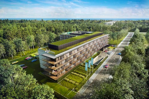 Luftaufnahme Radisson Resort Kolobrzeg &ndash; &copy; Zdrojowa Gruppe