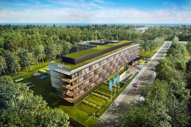 Luftaufnahme Radisson Resort Kolobrzeg – ©Zdrojowa Gruppe