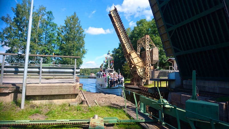 Ausflugsschiff am Dalslandkanal - ©Simone Willner