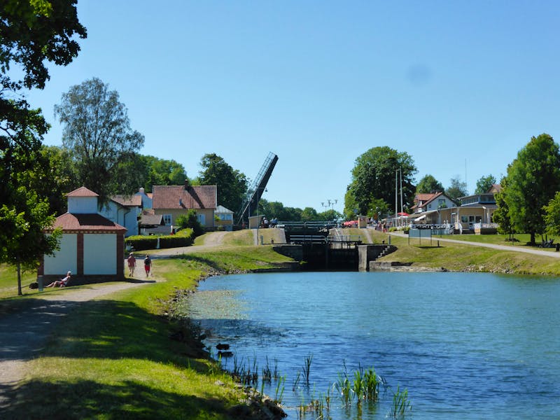 Berg - Schleusentreppe am Götakanal  - ©Claudia Bernhardt