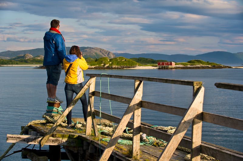 Von Sommaröy Blick auf die Schären von Troms • Tromsö, Nord-Norwegen - ©C.H. - Visitnorway.com