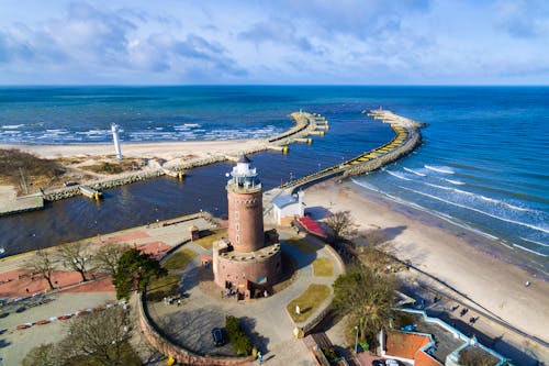 Leuchtturm von Kolberg an der Polnischen Ostsee &ndash; &copy; ©castenoid - stock.adobe.com