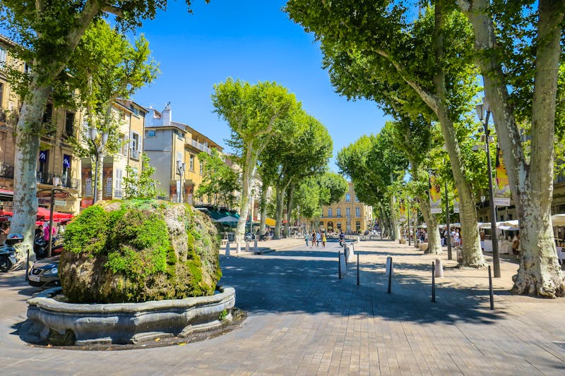 Cours Mirabeau in Aix-en-Provence - ©©Kevin - stock.adobe.com