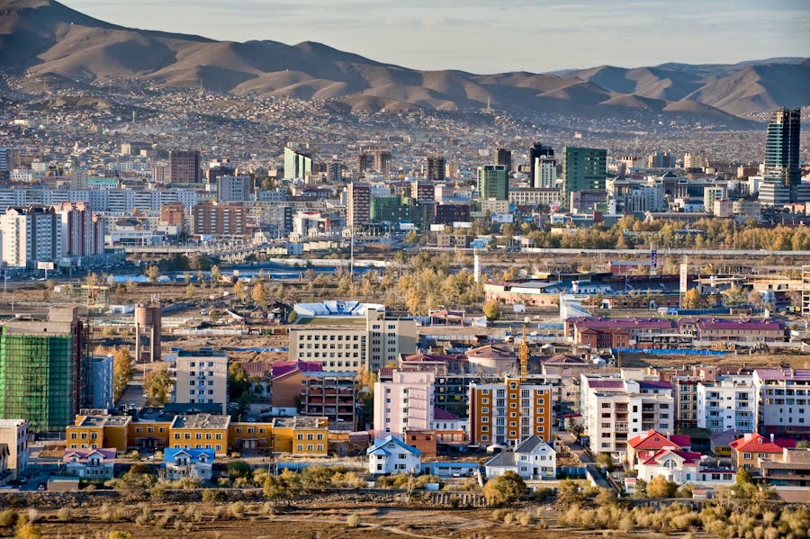 Ulan Bator – Panorama auf die Hauptstadt der Mongolei – © Frank Wagner - stock.adobe.com