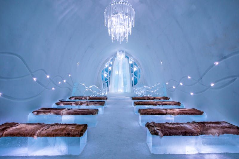 Icehotel Jukkasjärvi Zeremonienhalle - ©©ICEHOTEL ©Asaf Kliger