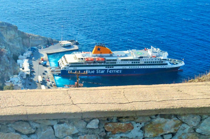 Fähre zwischen Santorin und Naxos - ©Eberhardt TRAVEL - Petra Sauer