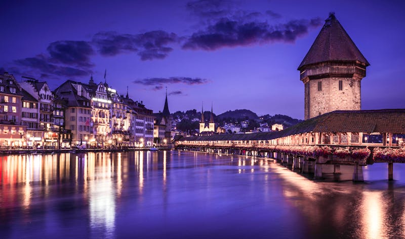 Luzern - Kapellbrücke - &copy;mikolajn - Adobe Stockphoto