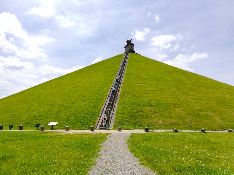 Waterloo, Löwenhügel (Butte du Lion) - ©Gisela Gerlach