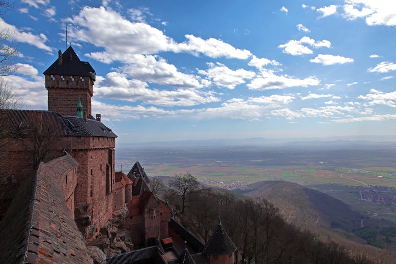 Elsass – Blick von der Hohkönigsburg - ©buellom - stock.adobe.com