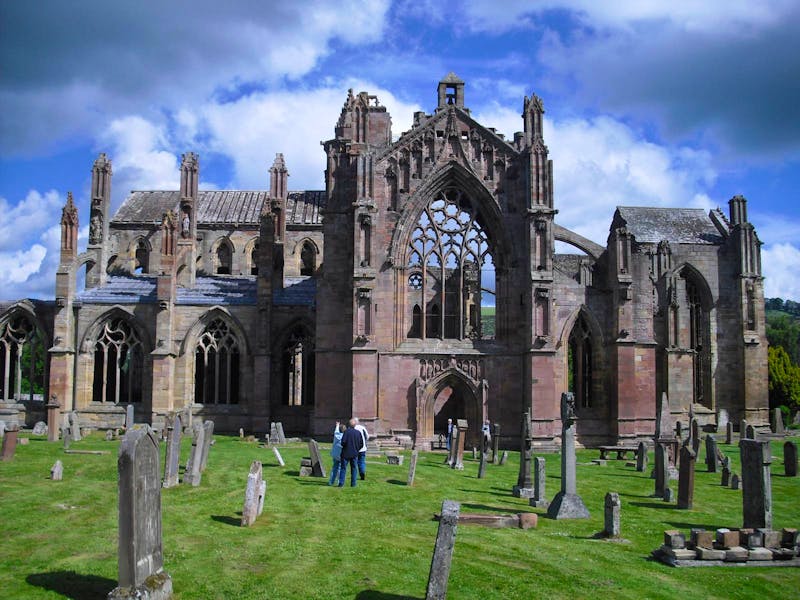 Besichtigung der Melrose Abbey in Schottland - ©Eberhardt TRAVEL - Norbert Binder