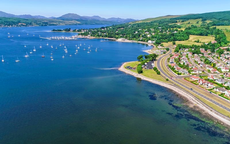 Fluss Clyde und Helensburgh in Schottland - ©©TreasureGalore - stock.adobe.com