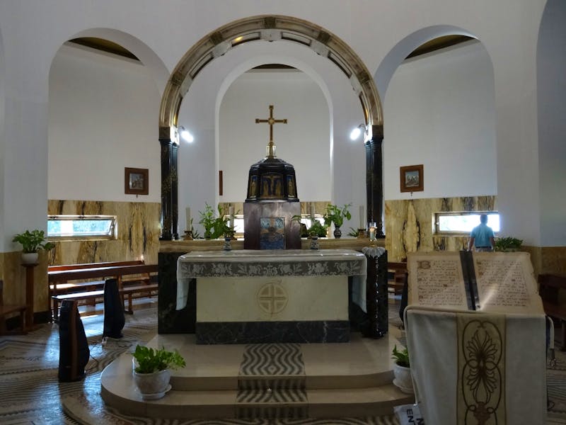 Kirche der Seligpreisungen am See Genezareth - ©Hans-Joachim Trutz