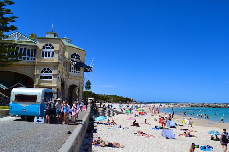 Stadtrundfahrt Perth - Cottesloe Beach - ©Andreas Wolfsteller