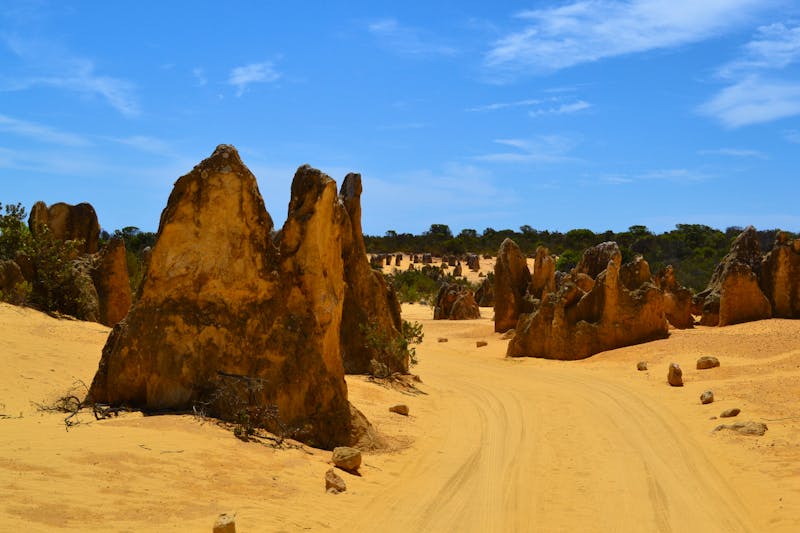 Spaziergang im Nambung-Nationalpark - Pinnacles - ©Andreas Wolfsteller