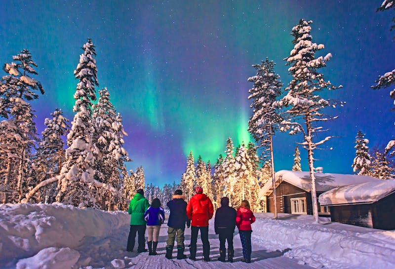 Nordlichter in Lappland - ©Nick Tsuguliev - Adobe Stock