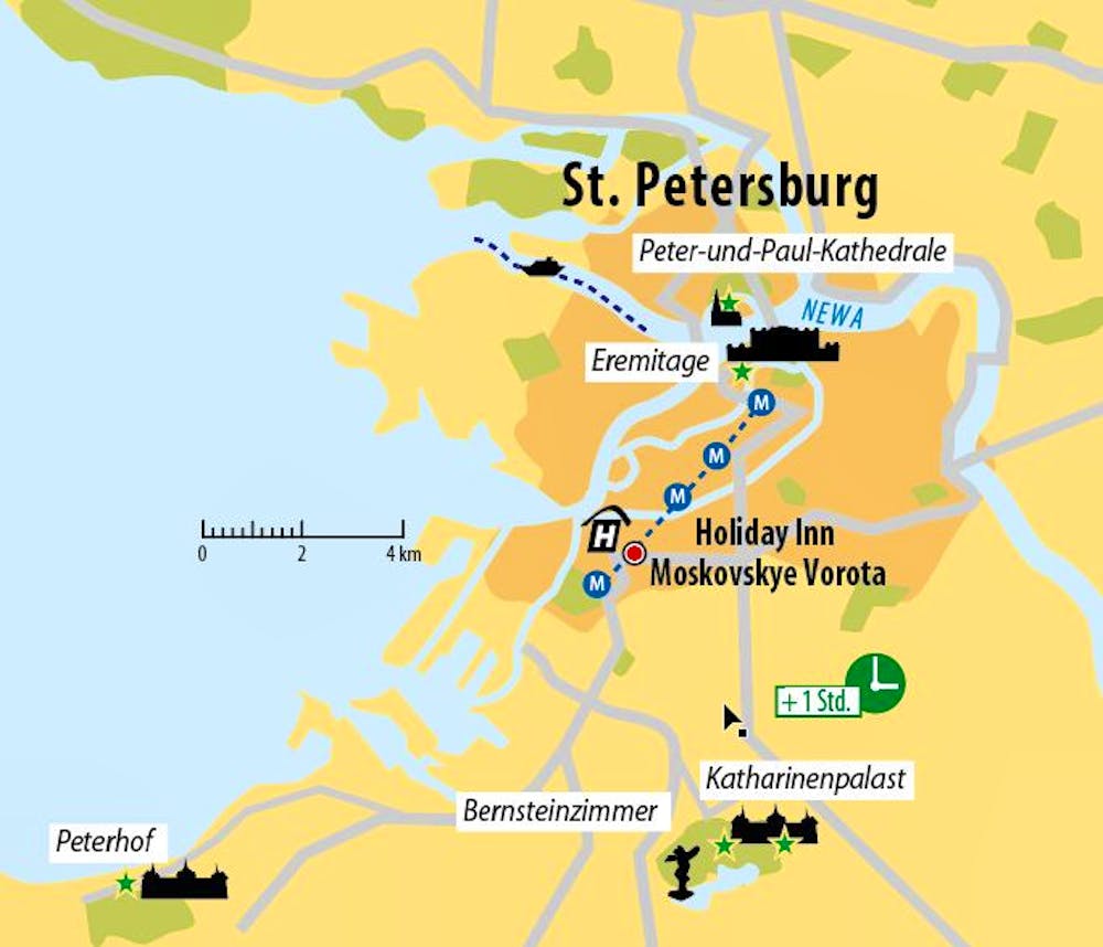 Ihr Hotel in St. Petersburg – © Eberhardt TRAVEL