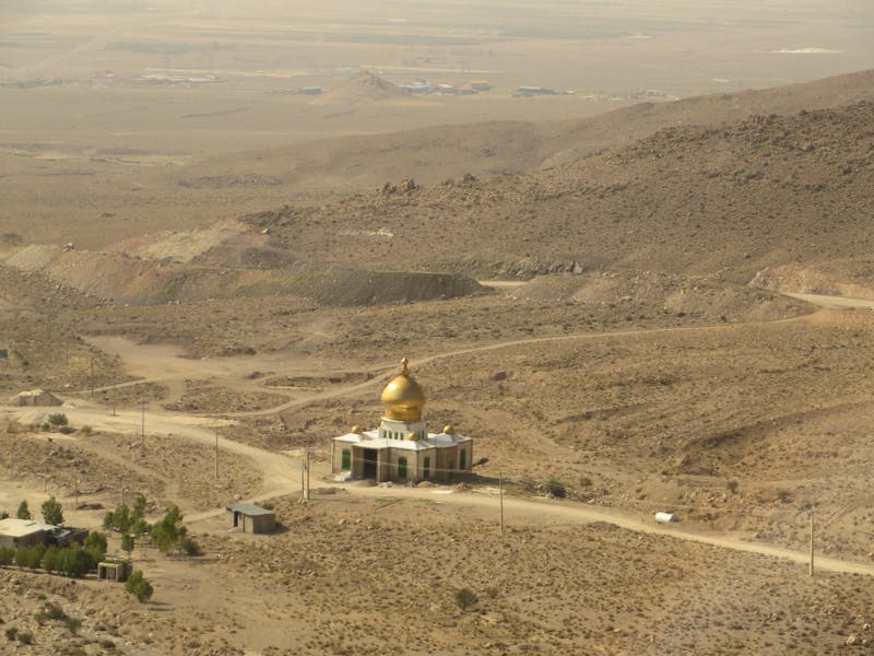 Einsame Autobahn-Moschee - ©Julian Bartsch