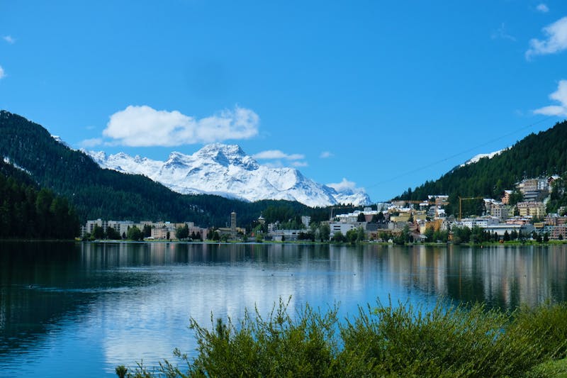 Blick auf St. Moritz - ©Andreas Kunzmann