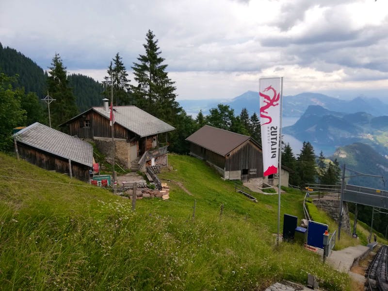 Mit der Zahnradbahn zum Pilatus - ©Gisela Gerlach
