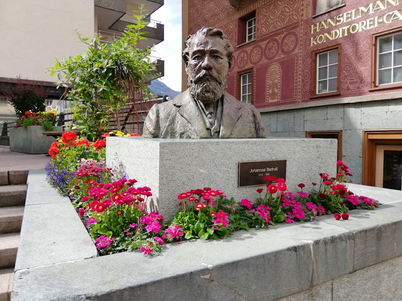 St. Moritz  Johannes Badrutt - ©Gisela Gerlach