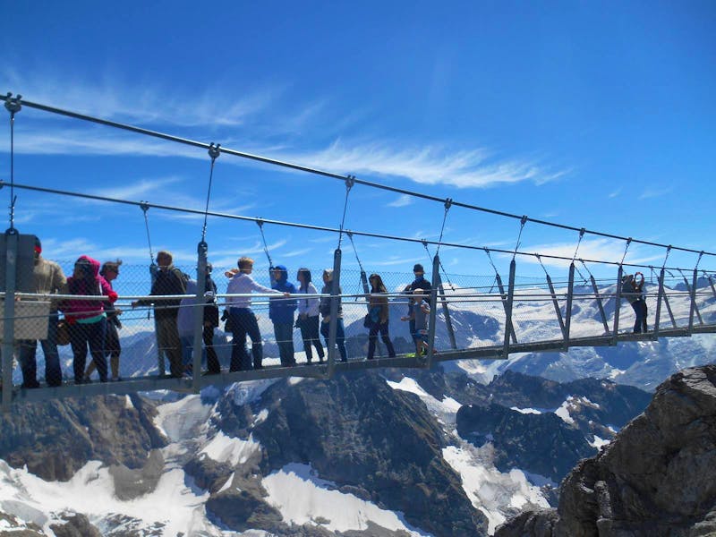 auf dem Titlis... (Hängebrücke) - ©Katrin Deutschbein