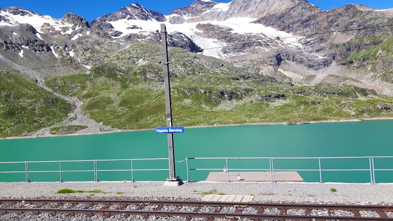 Fahrt mit dem Bernina-Express - ©Katrin Deutschbein