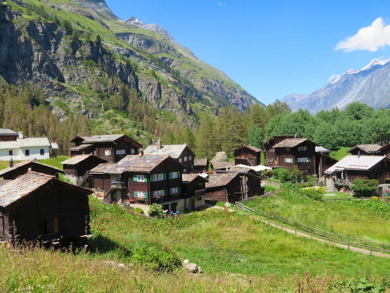Zermatt - Ortsteil Zum See - ©Annette Weise