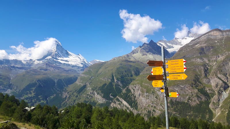 Zermatt (Rothorn - Wanderung auf dem 