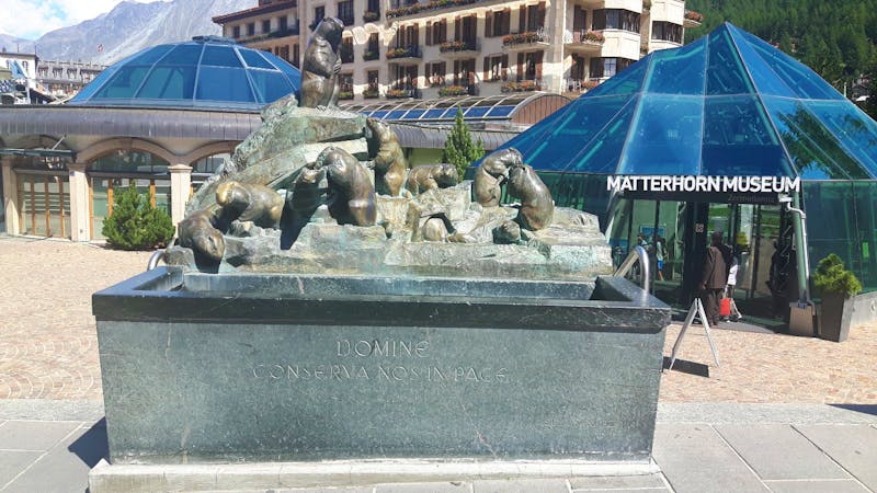 Zermatt (Murmeltierbrunnen) - ©Katrin Deutschbein