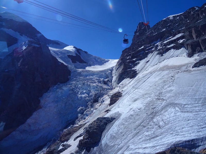 Zermatt, Auffahrt Kleines Matterhorn - ©Hartwig Köllner